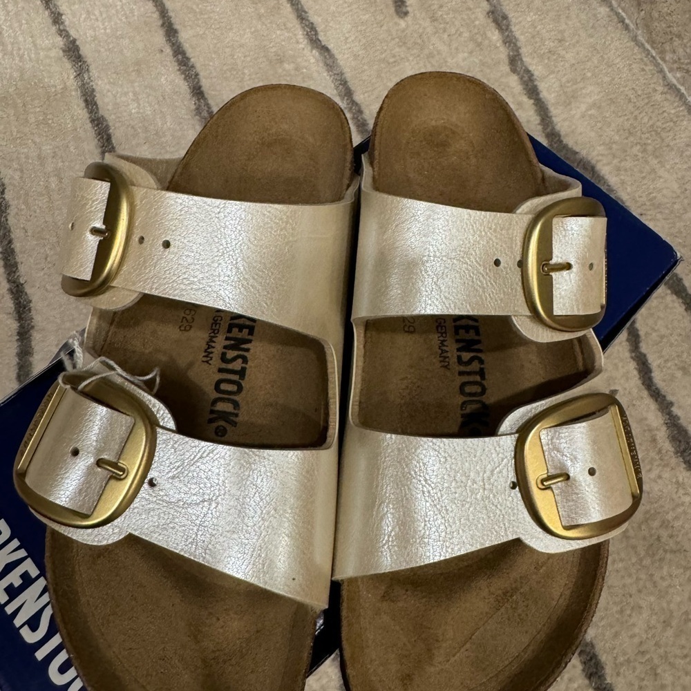 New - Birkenstock big buckle double strap sandals - Picture 3 of 6
